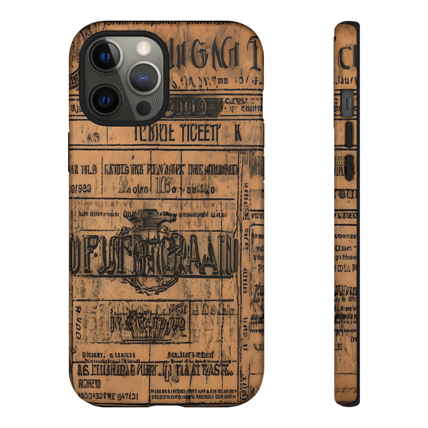 Spirit "1900s French Train Ticket" Impact Resistant Cases (Shipping Included)