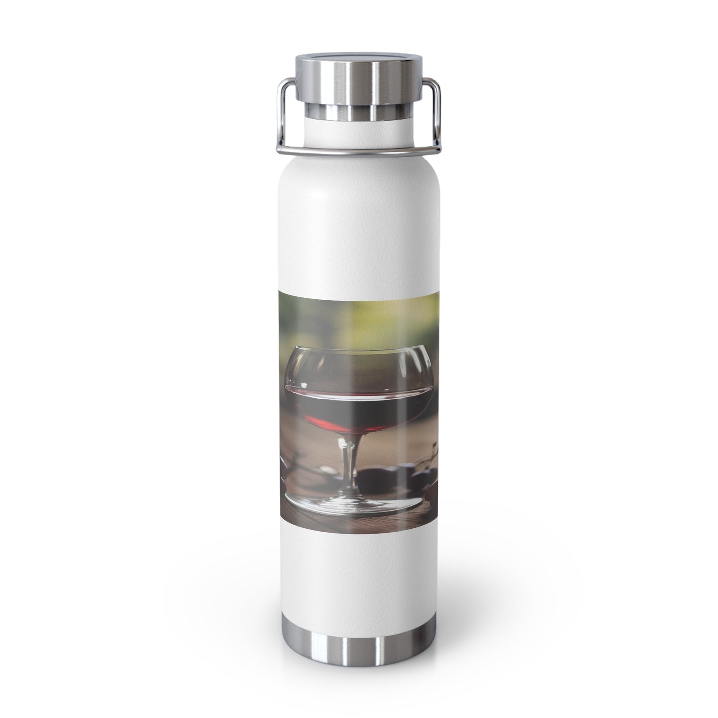 Wine Glass Vacuum Insulated Bottle, 22oz (Shipping Included)