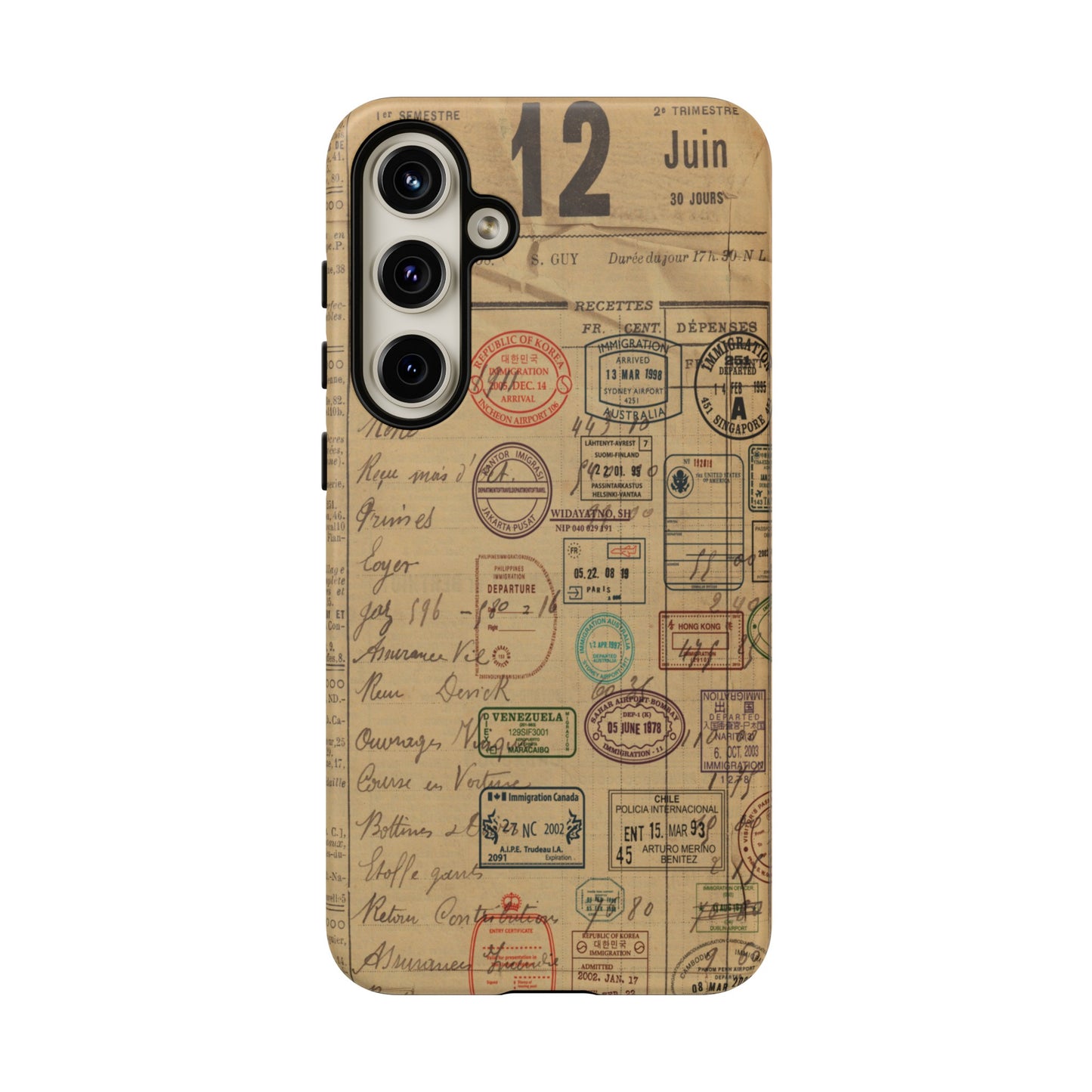 Spirit "1900s London Train Ticket" Impact Resistant Cases (Shipping Included)