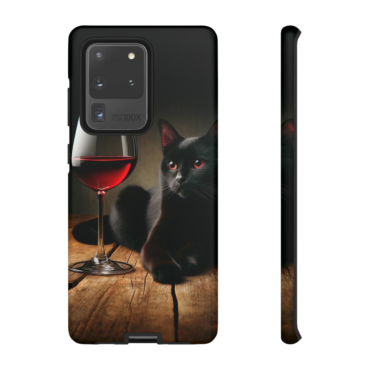 Spirit "Wine & Cat" Impact Resistant Cases (Shipping Included)