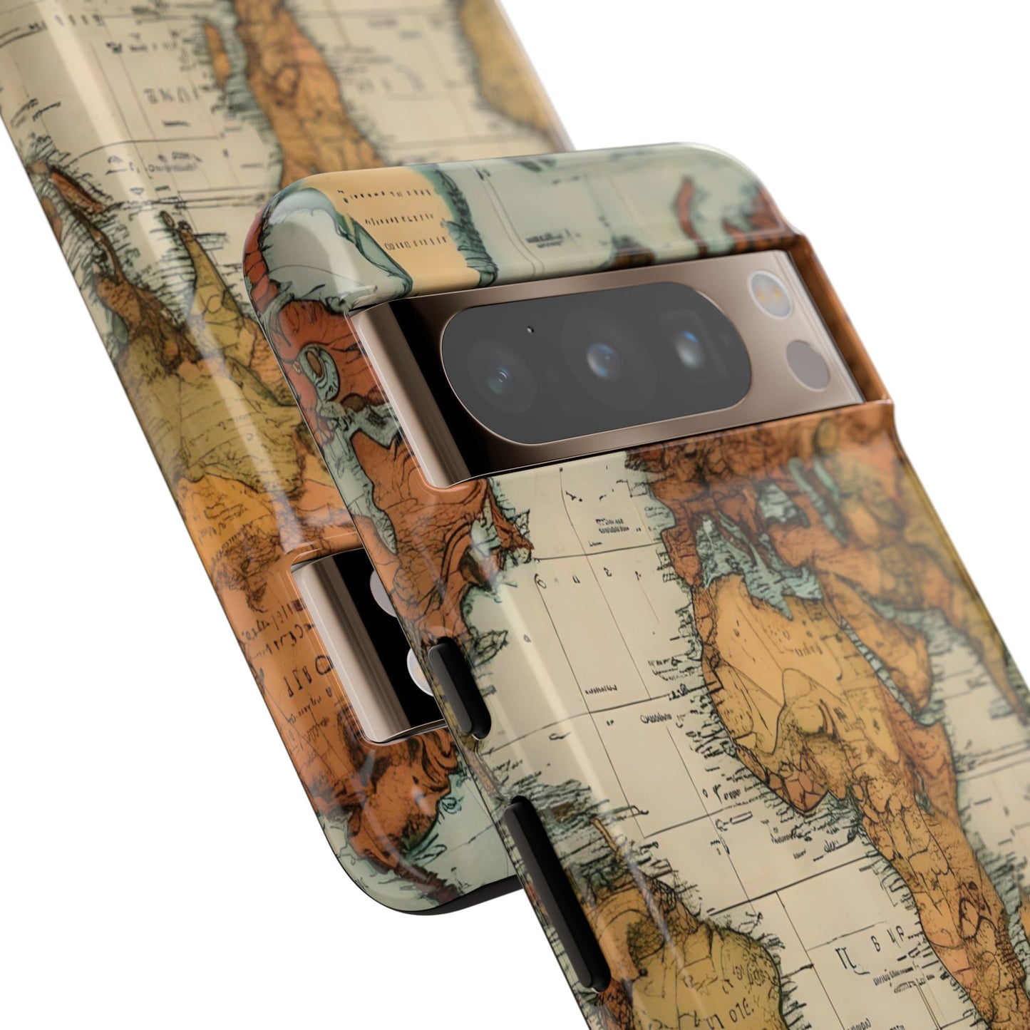 Spirit "Old World Map" Impact Resistant Cases (Shipping Included)