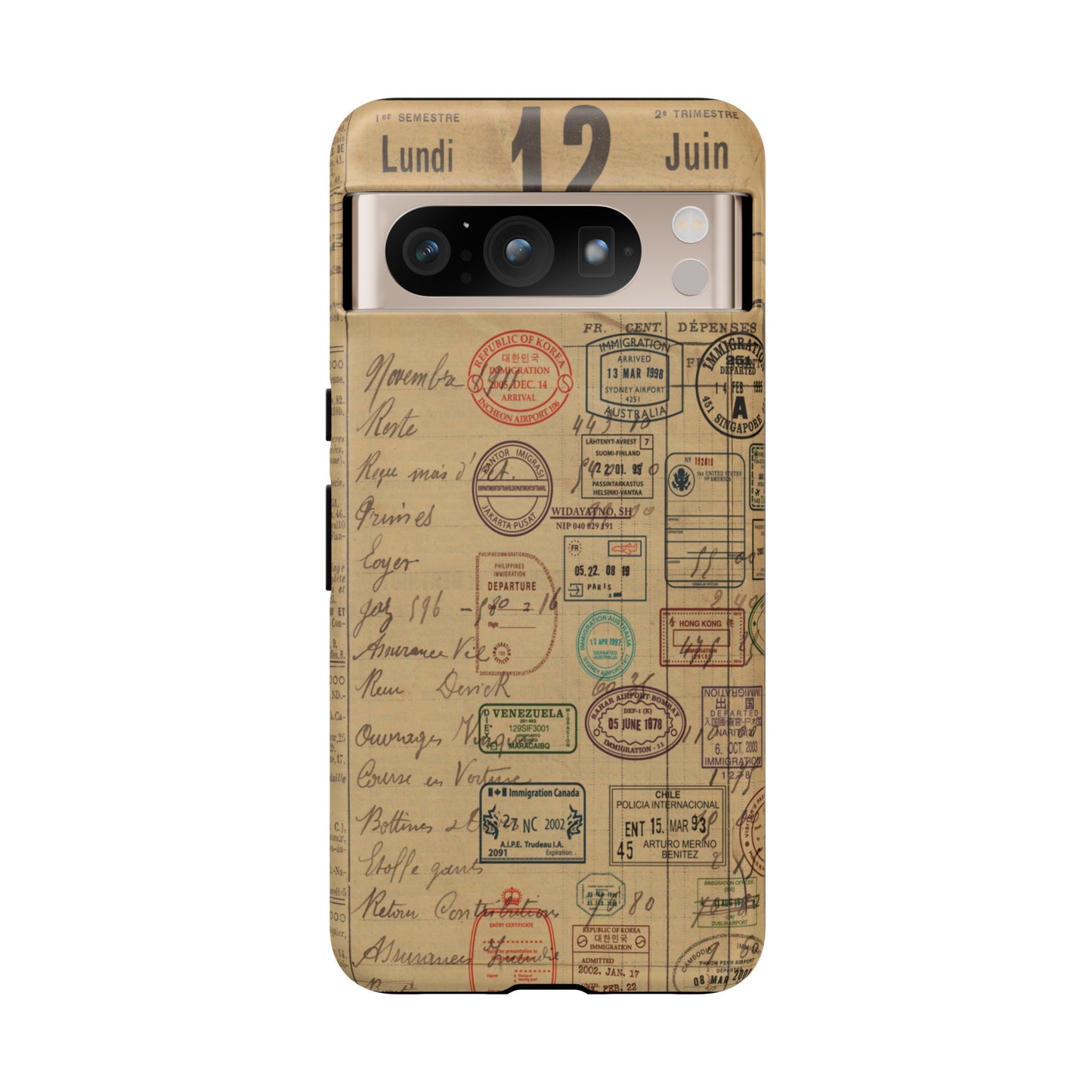 Spirit "1900s London Train Ticket" Impact Resistant Cases (Shipping Included)