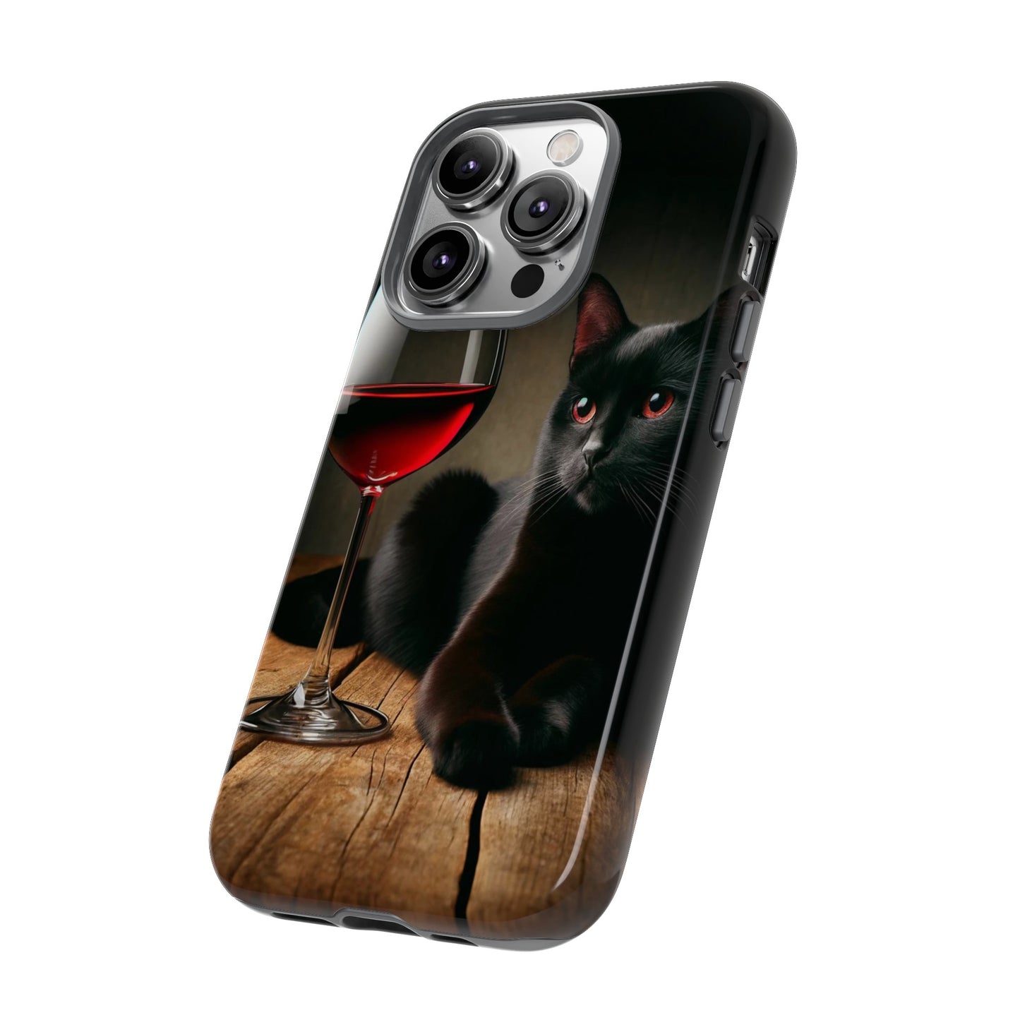 Spirit "Wine & Cat" Impact Resistant Cases (Shipping Included)