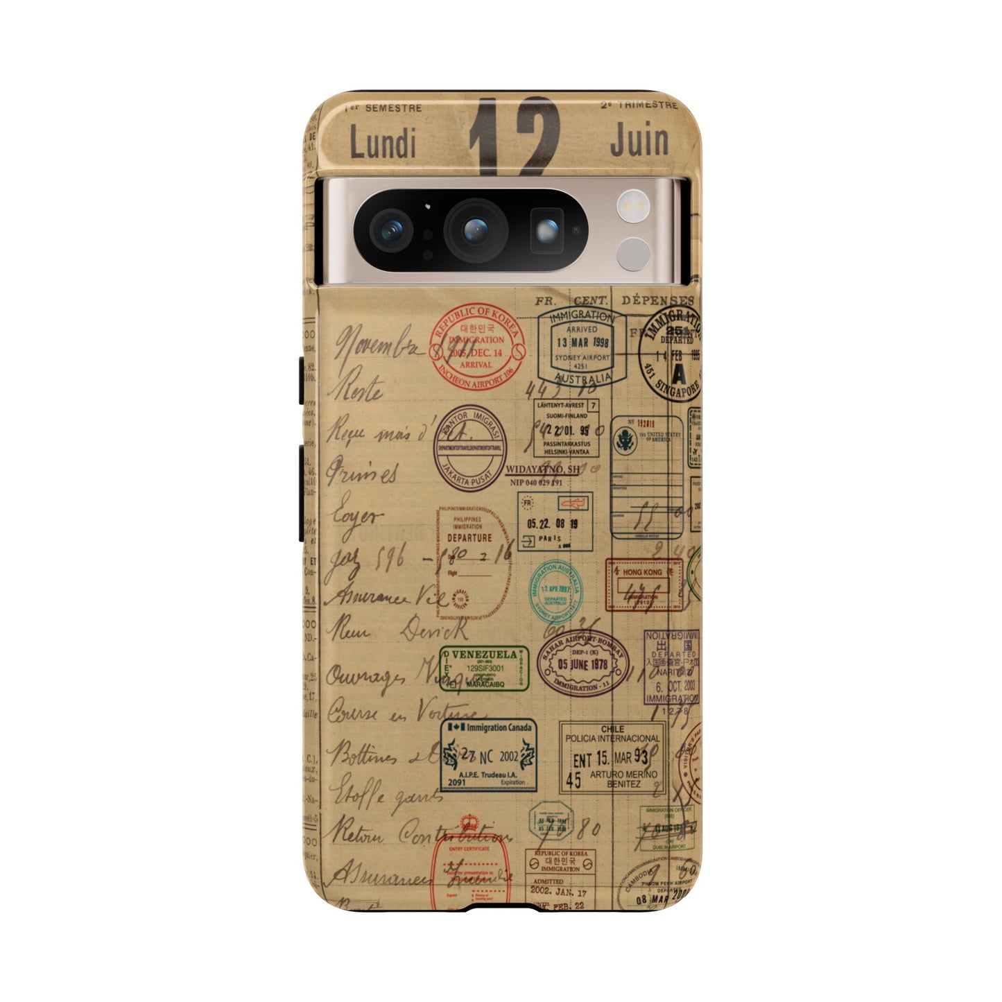 Spirit "1900s London Train Ticket" Impact Resistant Cases (Shipping Included)