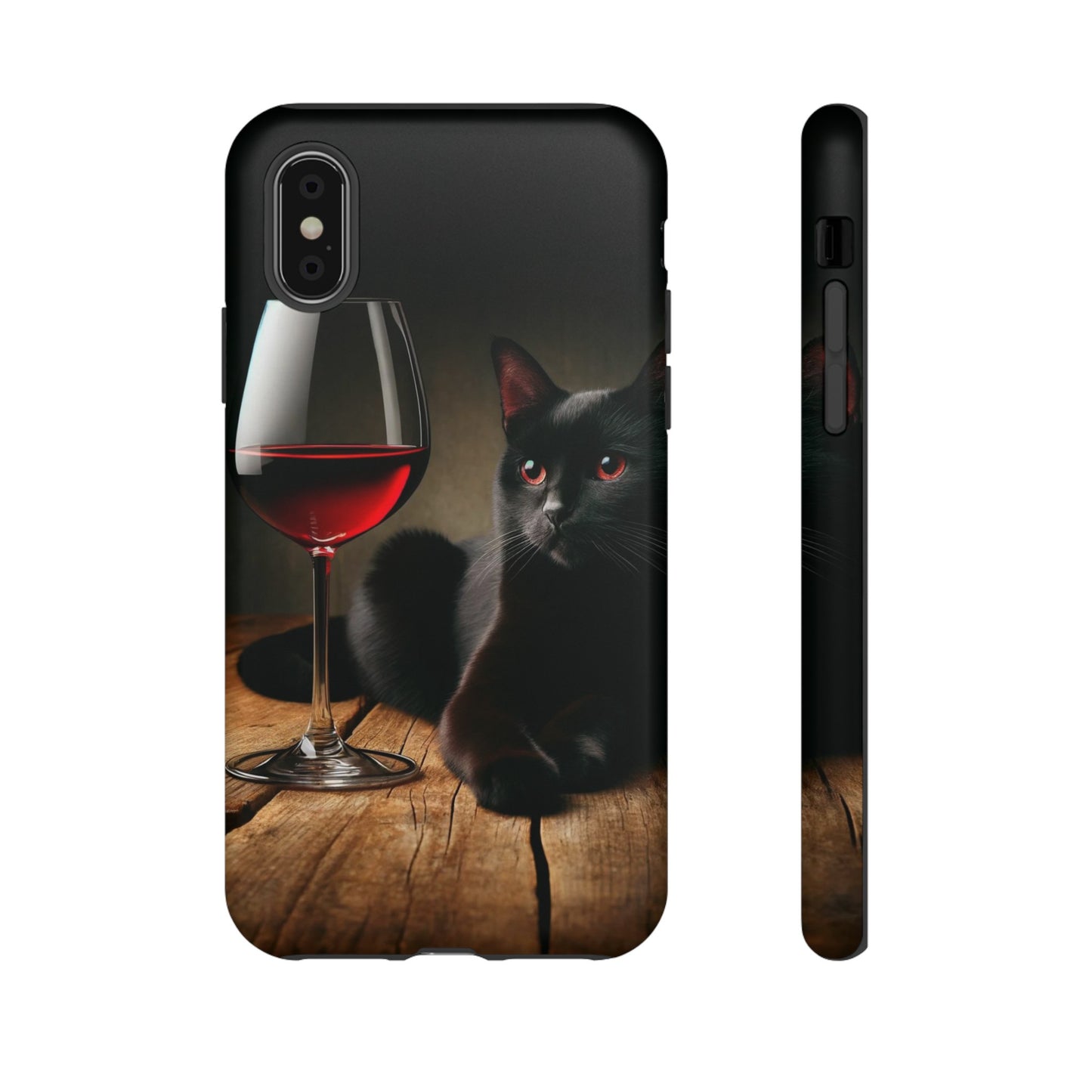 Spirit "Wine & Cat" Impact Resistant Cases (Shipping Included)