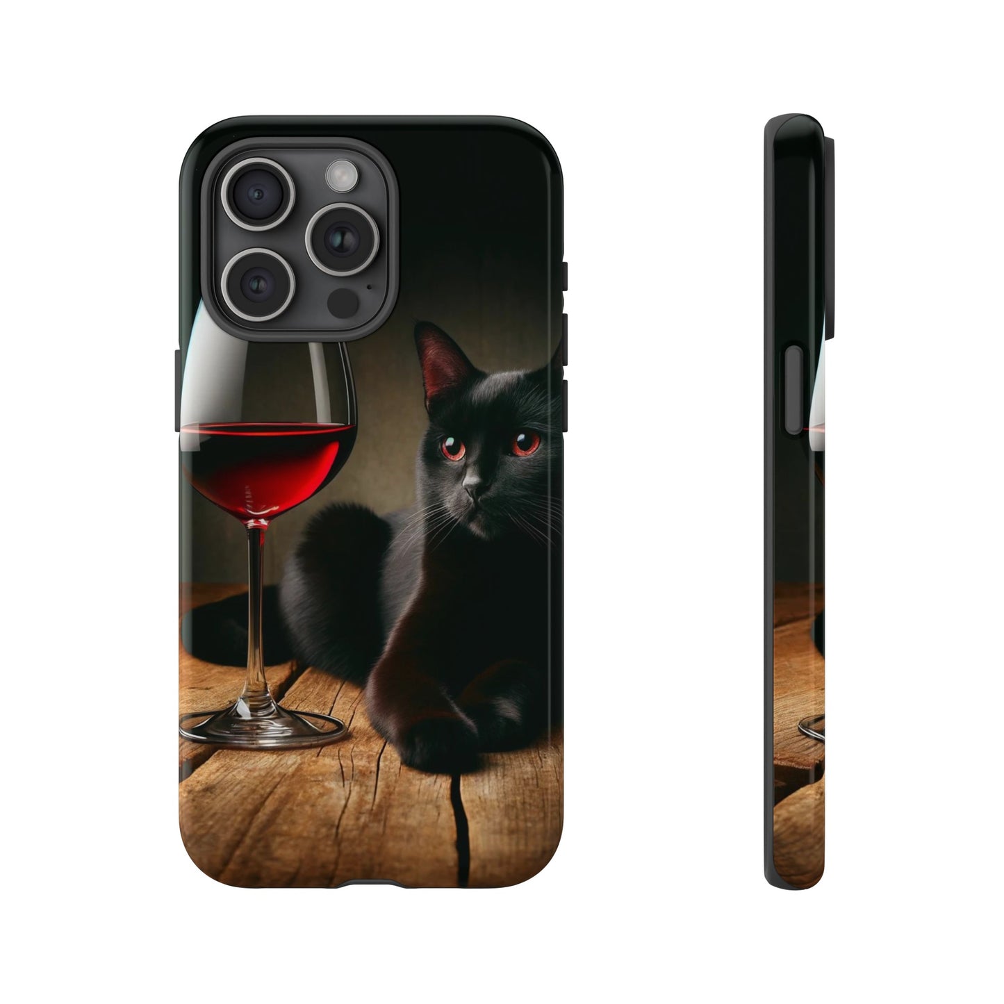 Spirit "Wine & Cat" Impact Resistant Cases (Shipping Included)