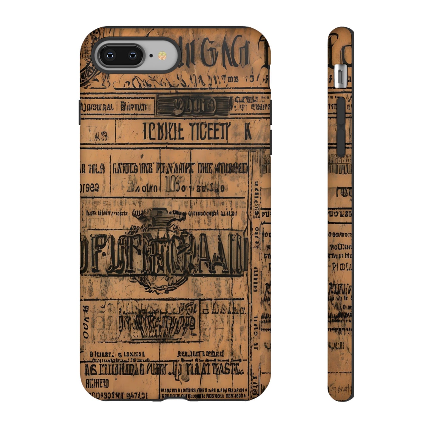 Spirit "1900s French Train Ticket" Impact Resistant Cases (Shipping Included)