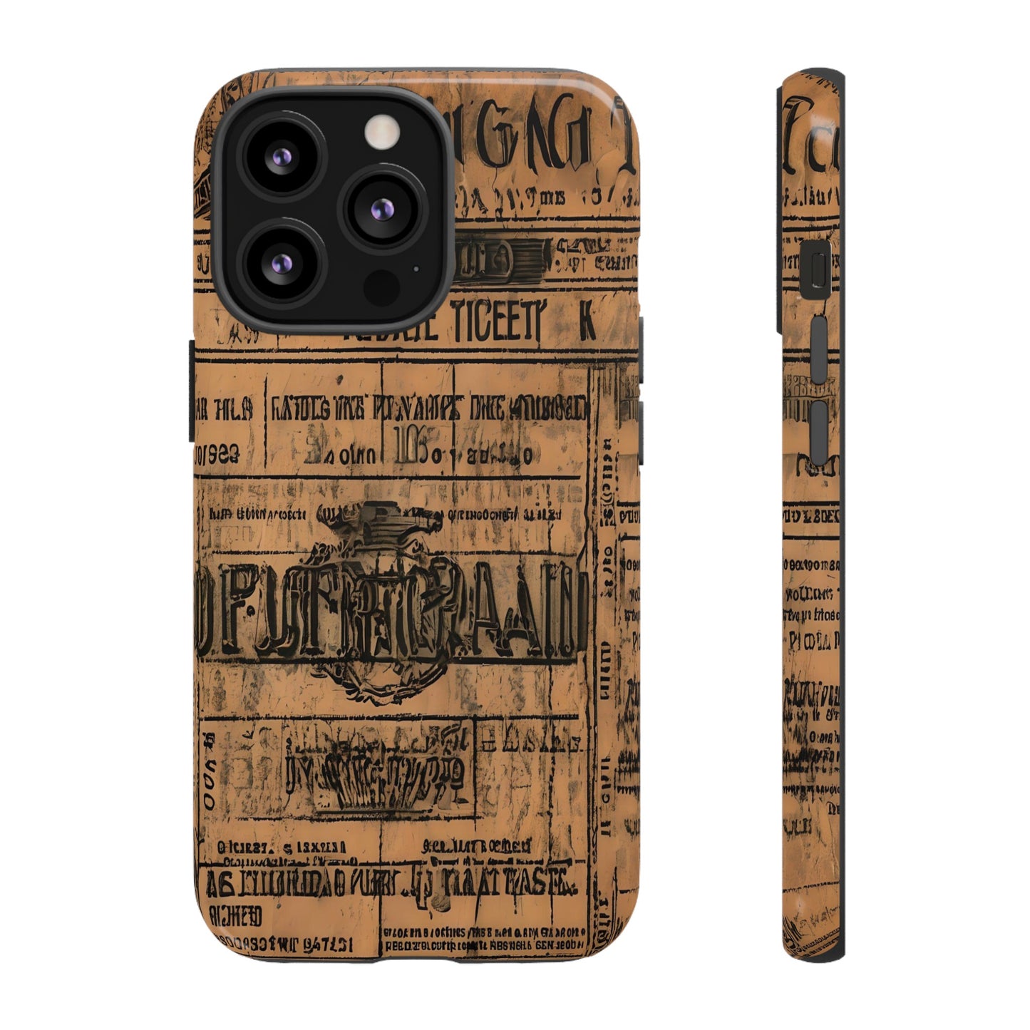 Spirit "1900s French Train Ticket" Impact Resistant Cases (Shipping Included)