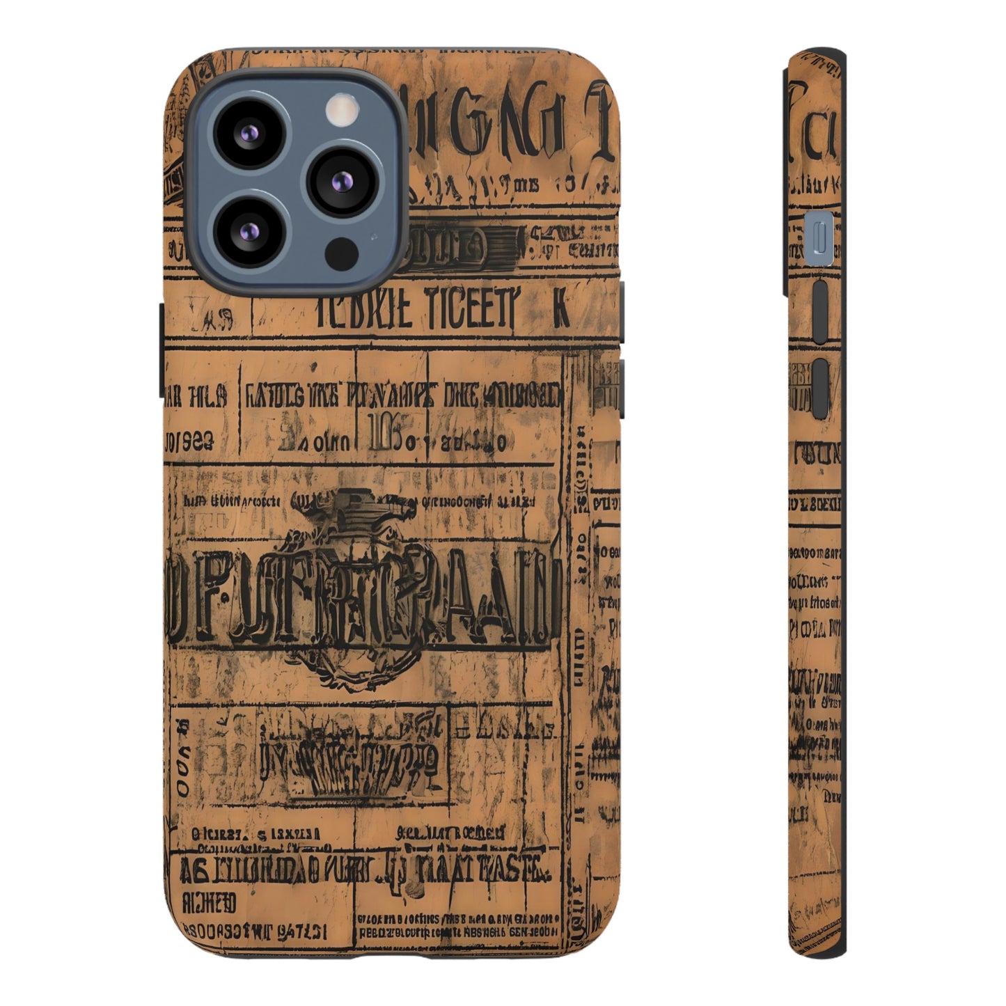 Spirit "1900s French Train Ticket" Impact Resistant Cases (Shipping Included)