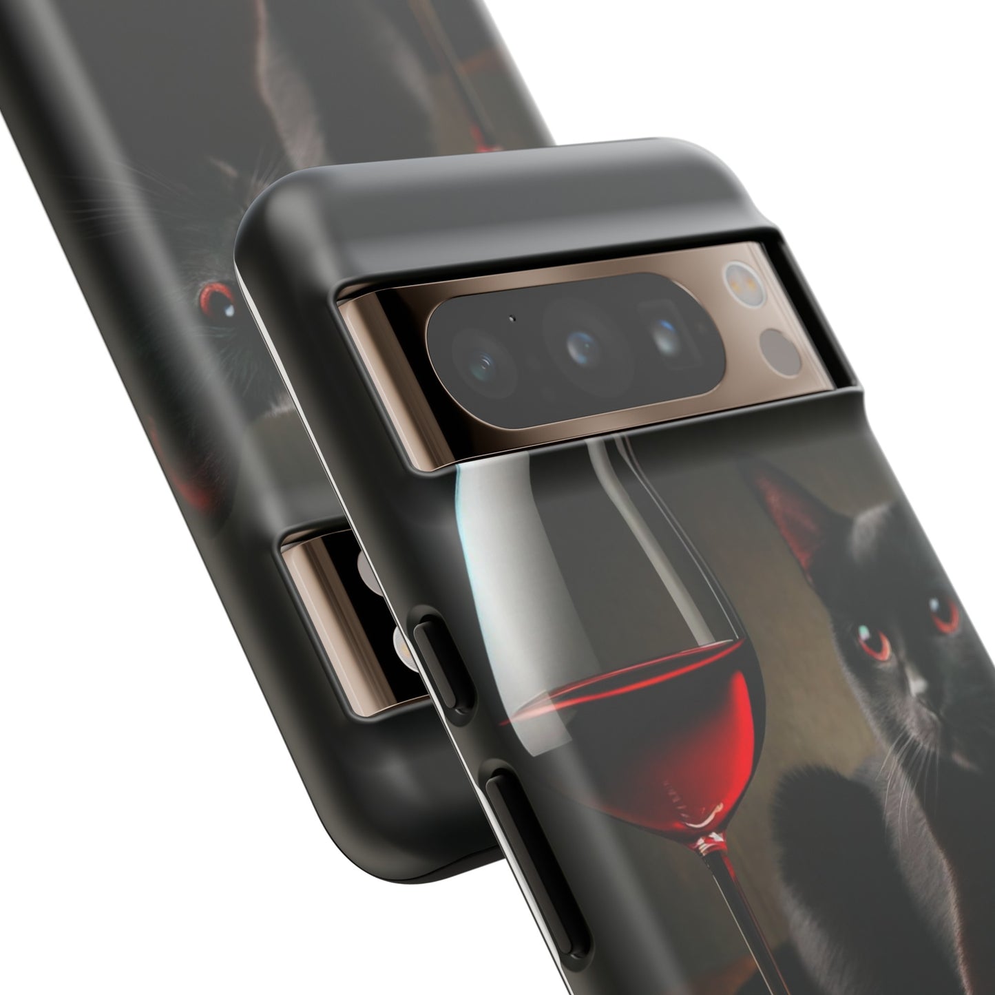 Spirit "Wine & Cat" Impact Resistant Cases (Shipping Included)