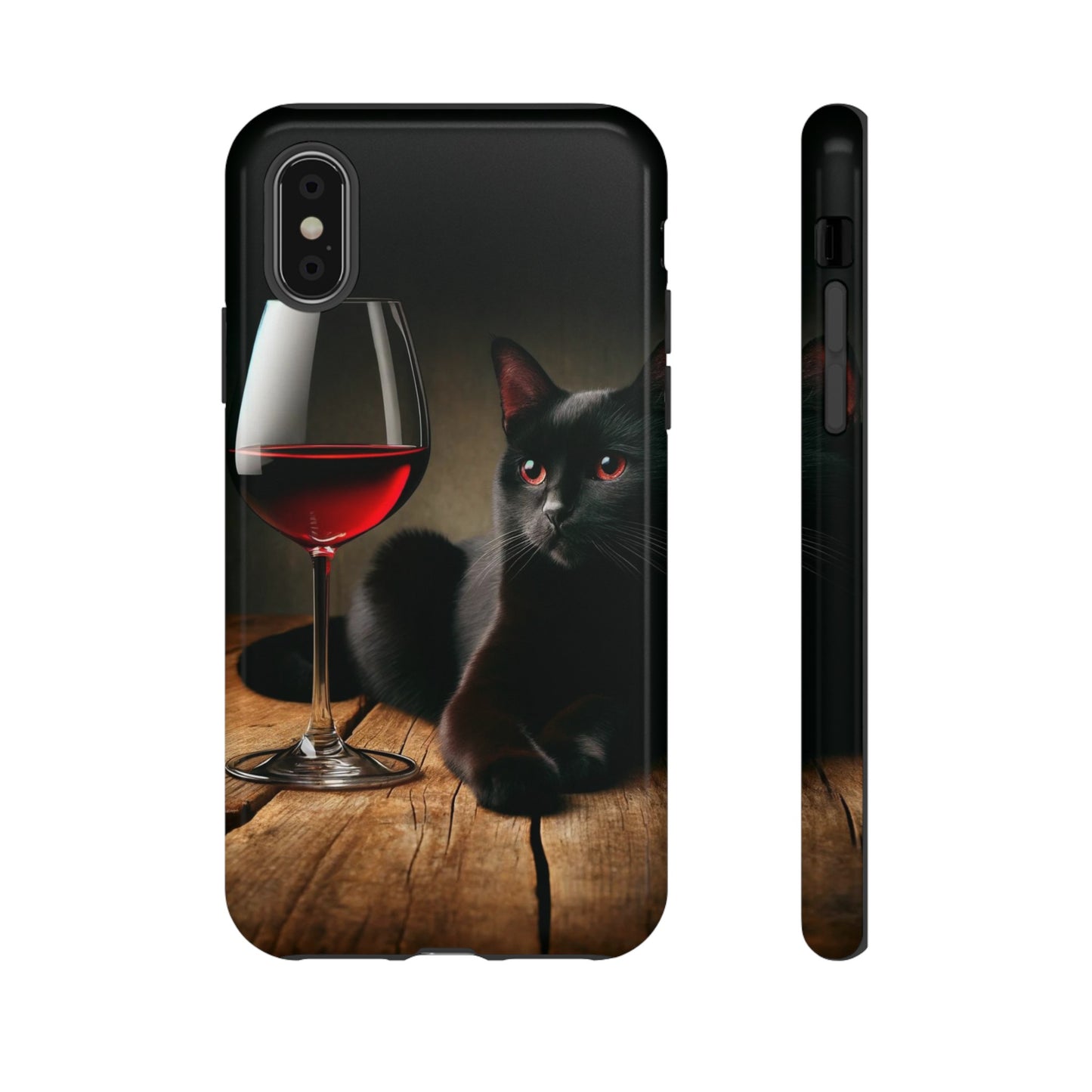 Spirit "Wine & Cat" Impact Resistant Cases (Shipping Included)