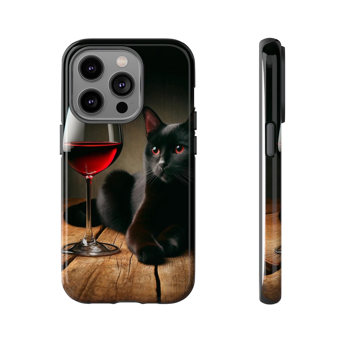 Spirit "Wine & Cat" Impact Resistant Cases (Shipping Included)