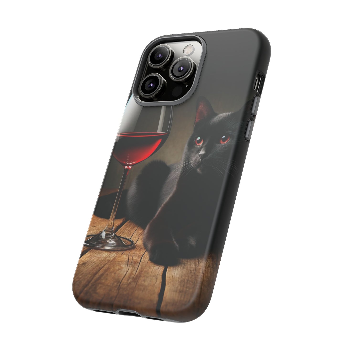 Spirit "Wine & Cat" Impact Resistant Cases (Shipping Included)