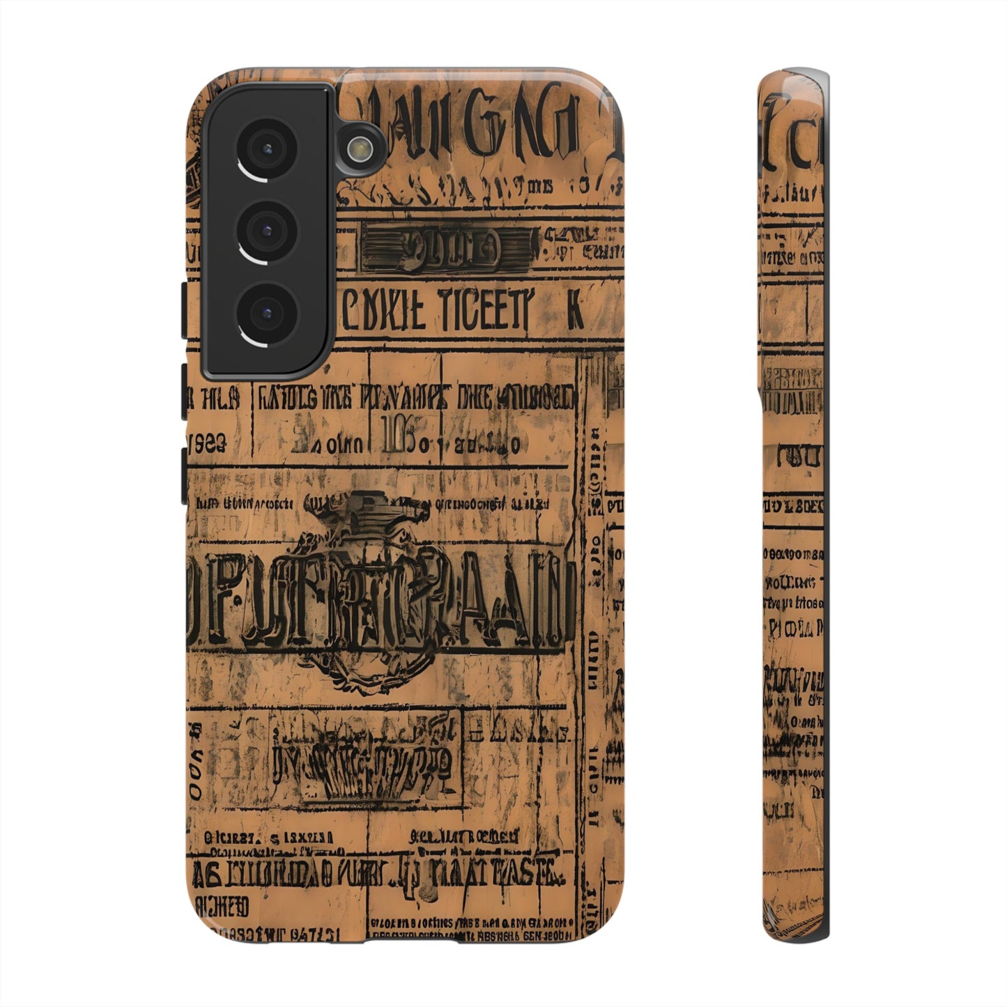 Spirit "1900s French Train Ticket" Impact Resistant Cases (Shipping Included)