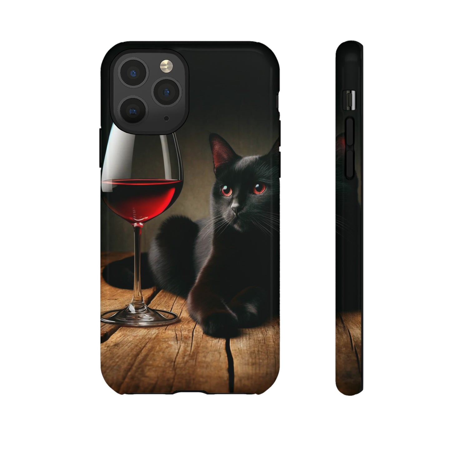 Spirit "Wine & Cat" Impact Resistant Cases (Shipping Included)