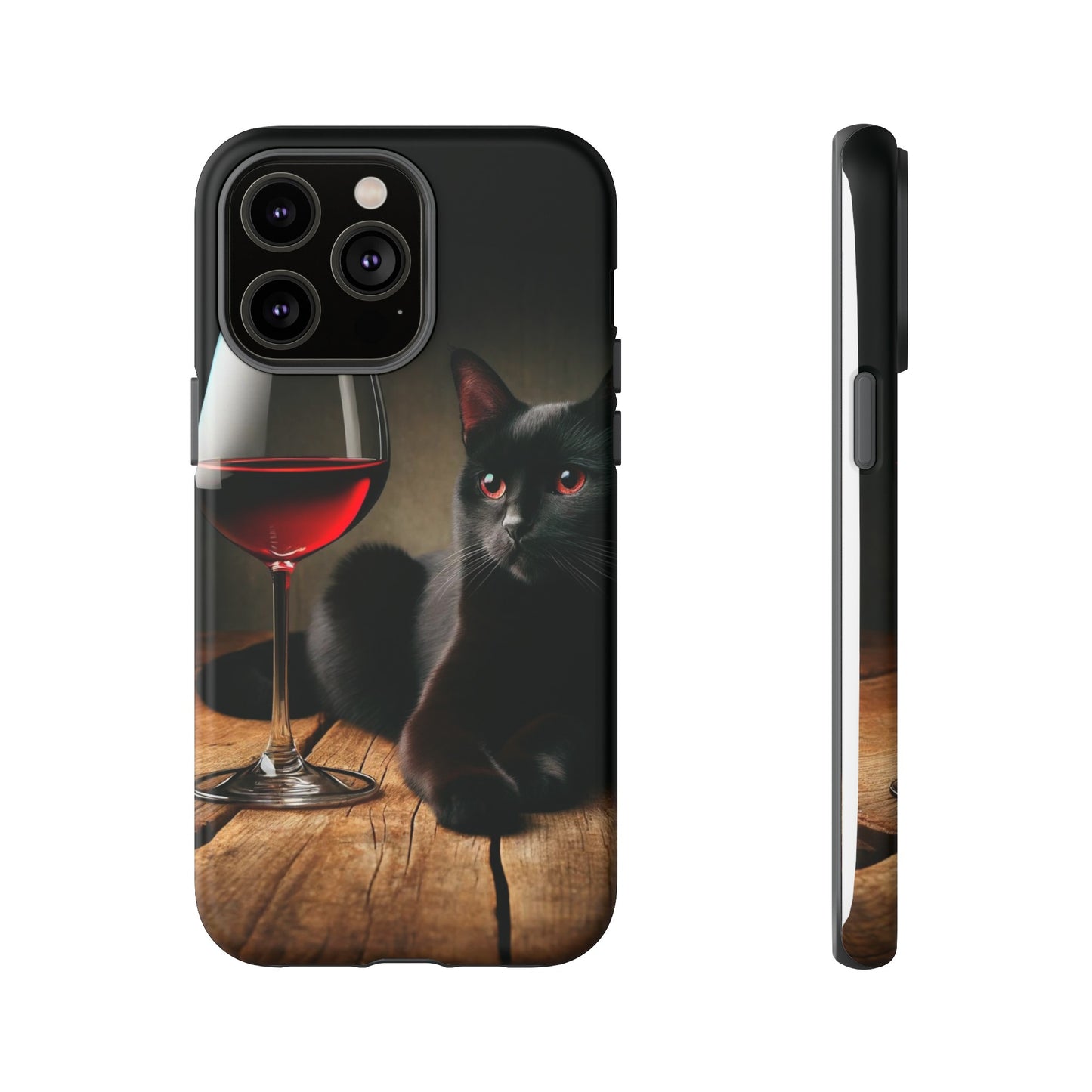 Spirit "Wine & Cat" Impact Resistant Cases (Shipping Included)